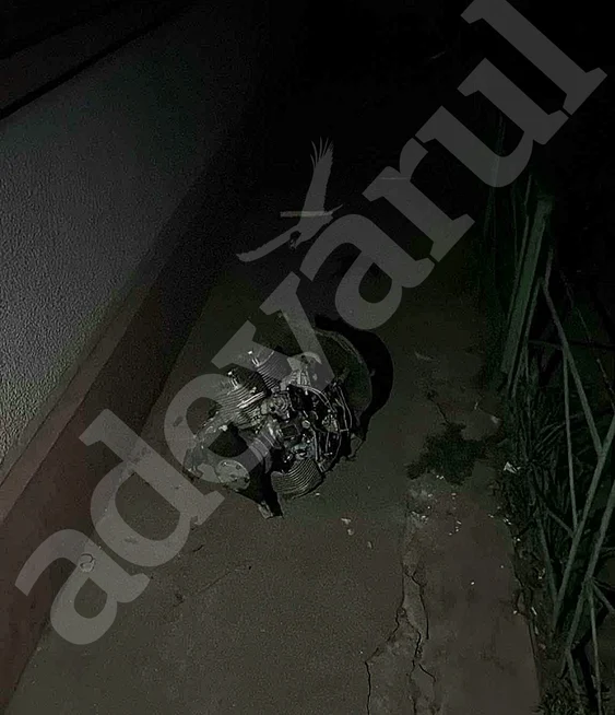 Drona căzută în Galați FOTO Adevărul