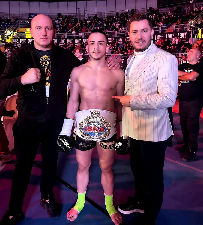 Călin Petrișor, proaspăt campion mondial la kickboxing. FOTO Facebook