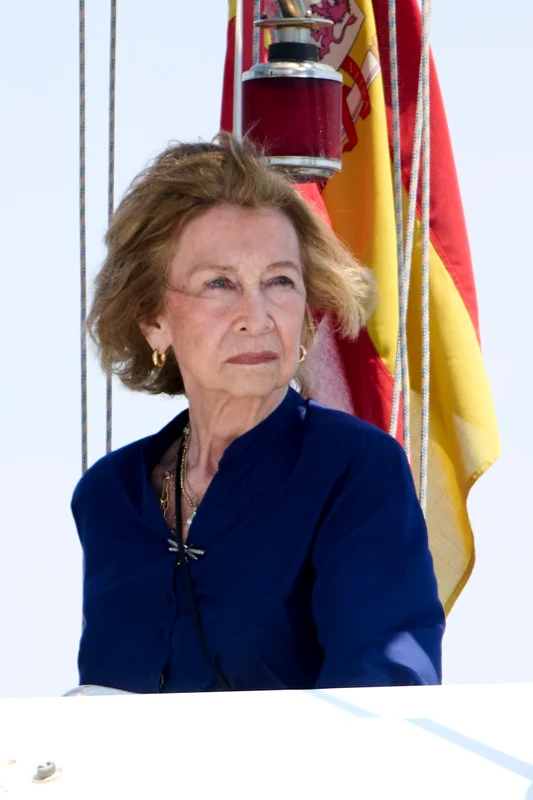 Regina Sofia a Spaniei în Mallorca. FOTO: Getty Images