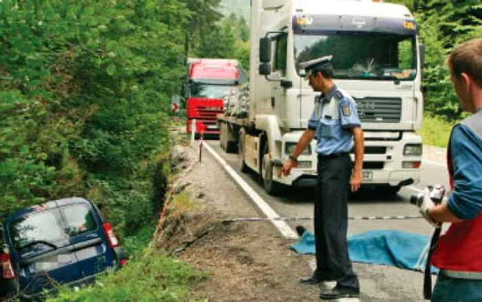 Accident rutier cu repetiţie la Cheia