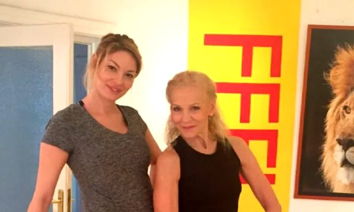 Valentina Pelinel și Luminița Nicolescu fac echipă bună în sala de sport jpeg