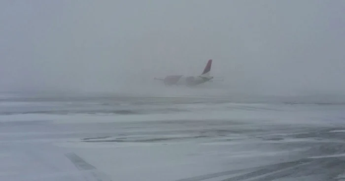 Cursa de la Bologna nu a putut să aterizeze la Salcea. FOTO: www.svnews.ro
