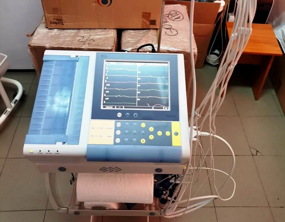 Spitalul din Târgu Jiu s-a dotat cu aparatură modernă                               FOTO: SJU Târgu Jiu