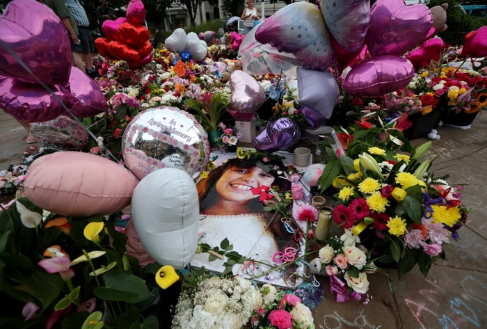 Omagiu pentru victimele din Southport FOTO EPA