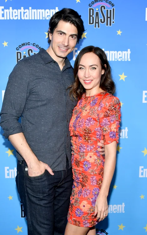 Brandon Routh și Courtney Ford 