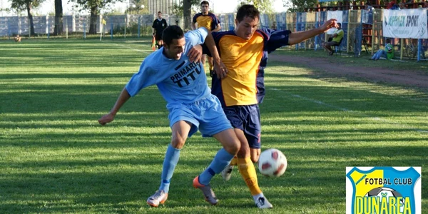 Scorul a fost deschis în minutul 76 Foto: AFC Dunărea Călăraşi