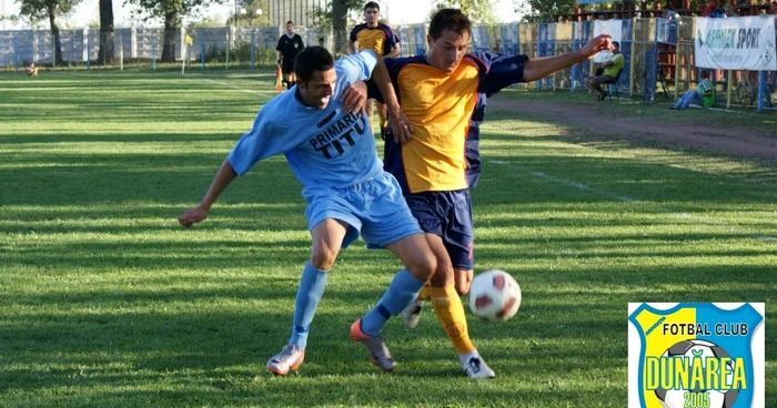 Scorul a fost deschis în minutul 76 Foto: AFC Dunărea Călăraşi