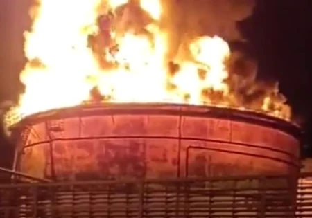 Nu au fost raportate victime. Foto Captură video Twitter