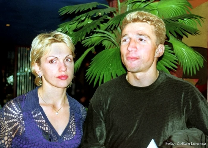 Dana şi Dan Petrescu, tineri şi căsătoriţi