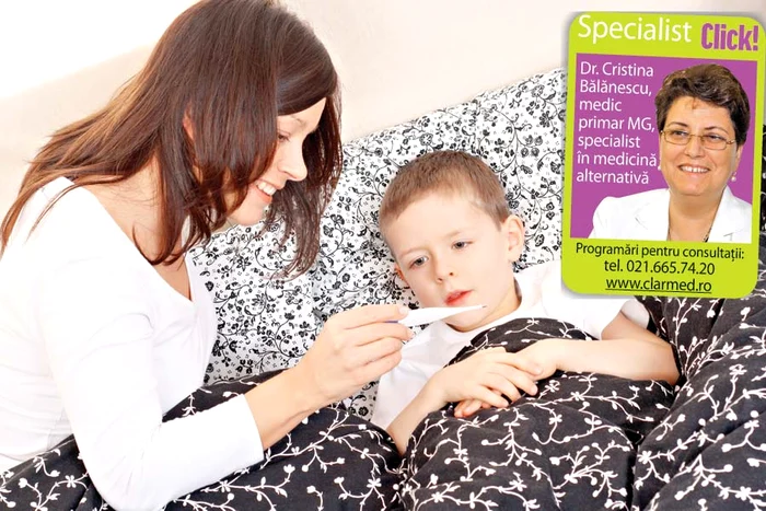 
    Primele simptome ale afecţiunilor sezonului rece este febra  