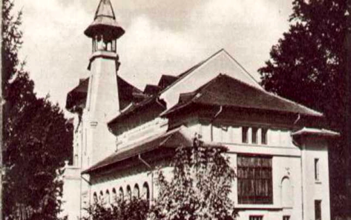 Casinoul si fostul cinema -1935 Foto Primăria Băile Govora