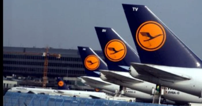 Sindicatul german va ţine avioanele la sol în cadrul unei greve de amploare la Lufthansa