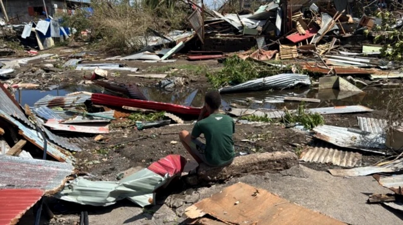 În urma furtunii intense au murit cel puțin 34 de oameni, în Mozambic Foto: AFP