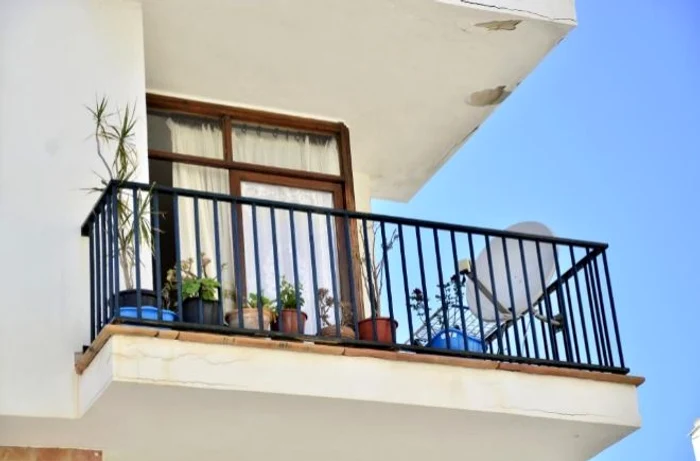 Crima a avut loc în balcon