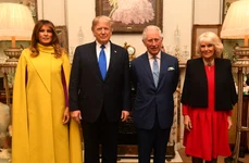 Melania și Donald Trump, Regele Charles, Regina Camilla, Profimedia (2) jpg