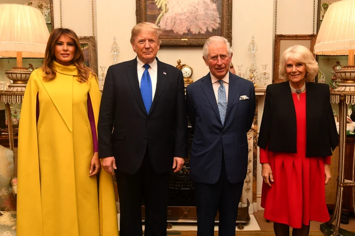 Melania și Donald Trump, Regele Charles, Regina Camilla, Profimedia (2) jpg
