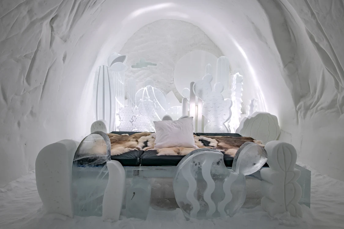 Camera creată de româncă FOTO Monica Popescu/Icehotel