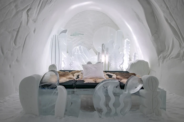 Camera creată de româncă FOTO Monica Popescu/Icehotel
