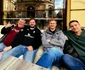 Fanii lui Manchester United, în Centrul Vechi. Foto MUFC