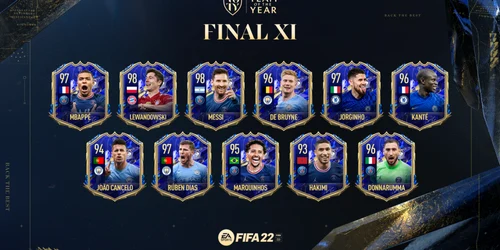 FIFA 22 Team of the Year  echipa anului EA Sports