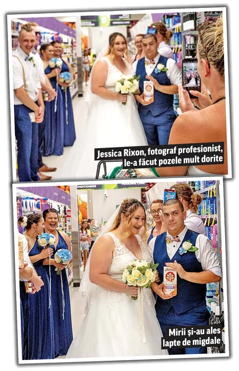 Nuntaşii au băut cu toţii direct din sticleFoto: Profimedia