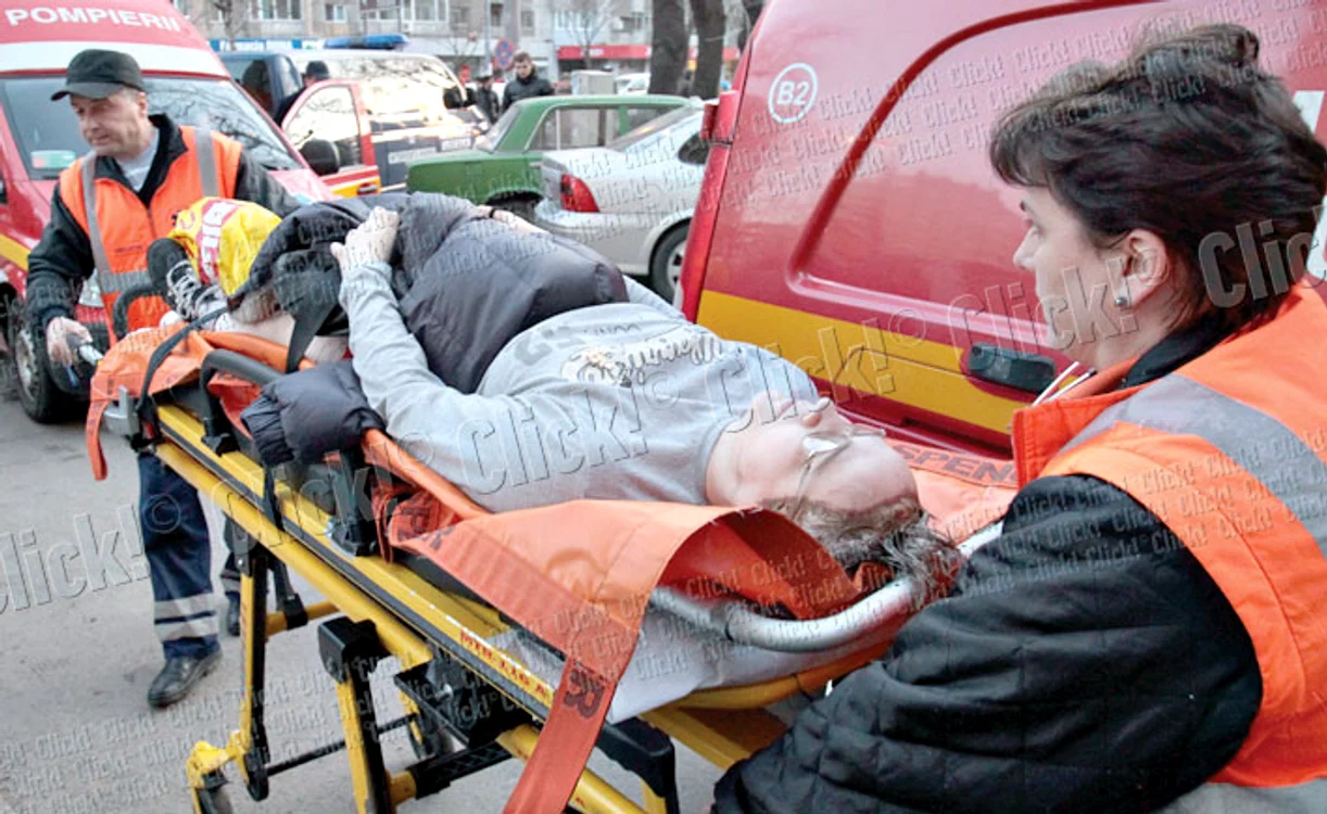 Cei 6 răniţi au fost  transportaţi la spital
