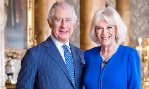 Charles și Camilla, noul portret regal înainte de încoronare jpg