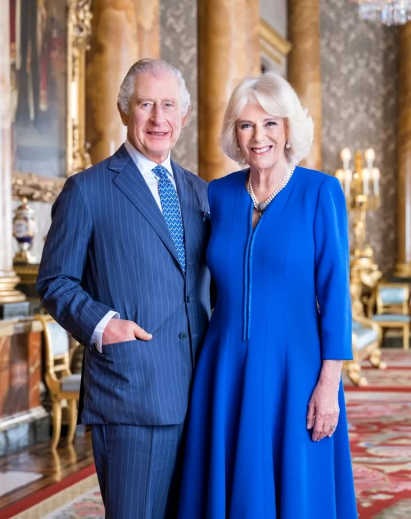Charles și Camilla, noul portret regal înainte de încoronare jpg