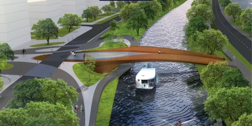 Proiect pod şi pasarelă peste Bega