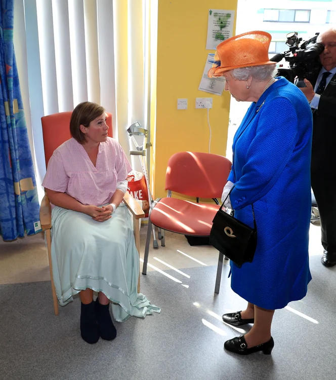 The Queen Visits Injured Victims Of The Manchester Arena Bombing jpeg