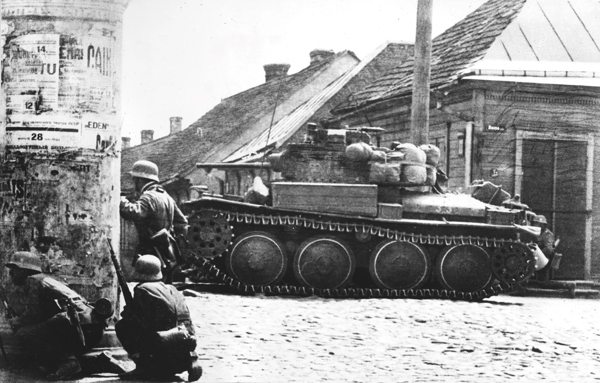 Tanc Panzer 38(t) pe frontul din Uniunea Sovietică