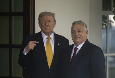 Viktor Orban și Donald Trump FOTO Profimedia