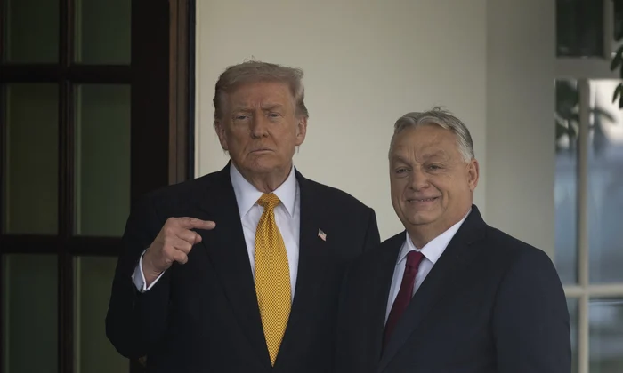 Viktor Orban și Donald Trump FOTO Profimedia