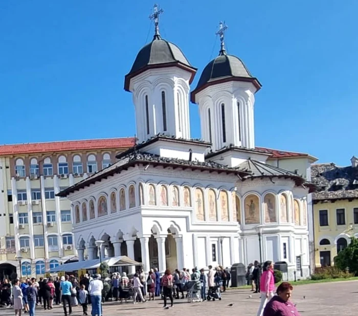 Osemintele au fost găsite în podul Catedralei Sfinții Voievozi din Târgu Jiu Foto: Facebook
