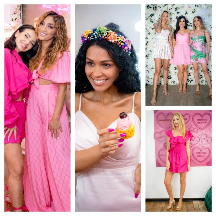 Divele au îmbrăcat rochii de vară, în nuanțe pink!