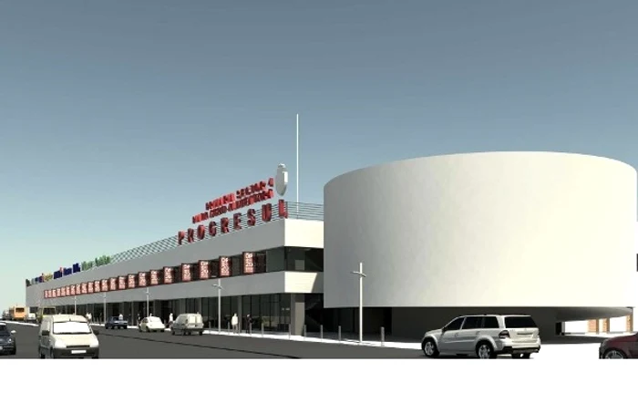 Noua piaţă va avea 250 de locuri de parcare pe terasă