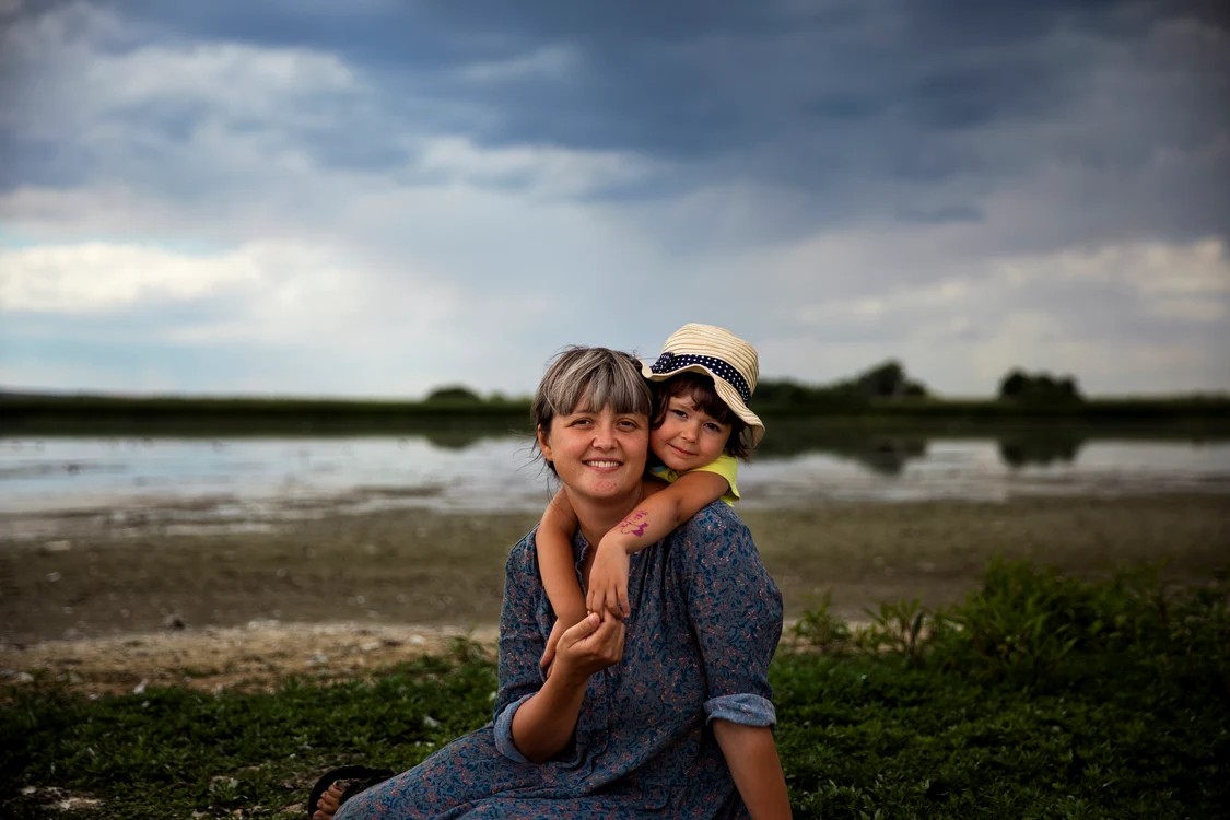 Mihaela Noroc și fiica ei, Natalia. FOTO: Arhiva personală