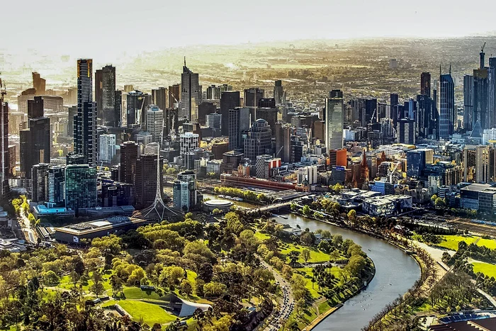 Orașul Melbourne. Sursa: Wikipedia. 