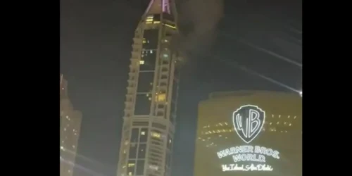 O dronă iraniană ar fi lovit Turnul 23 Marina din Dubai, Emiratele Arabe Unite.