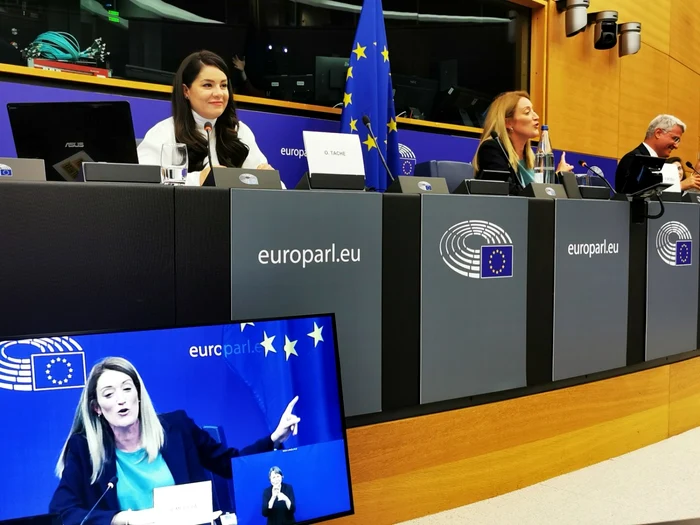 oana tache si roberta metsola