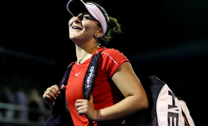 Bianca Andreescu s-a calificat in prima finala WTA a carierei, la AucklandFoto: Guliver/ GettyImages