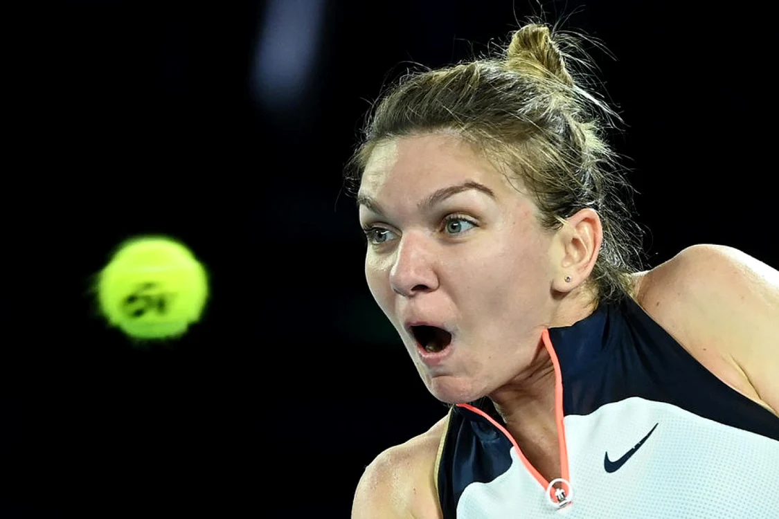 Simona Halep - Serena Williams - meci Grand Slam Australian Open / 16 feb 2021 / FOTO EPA - EFE