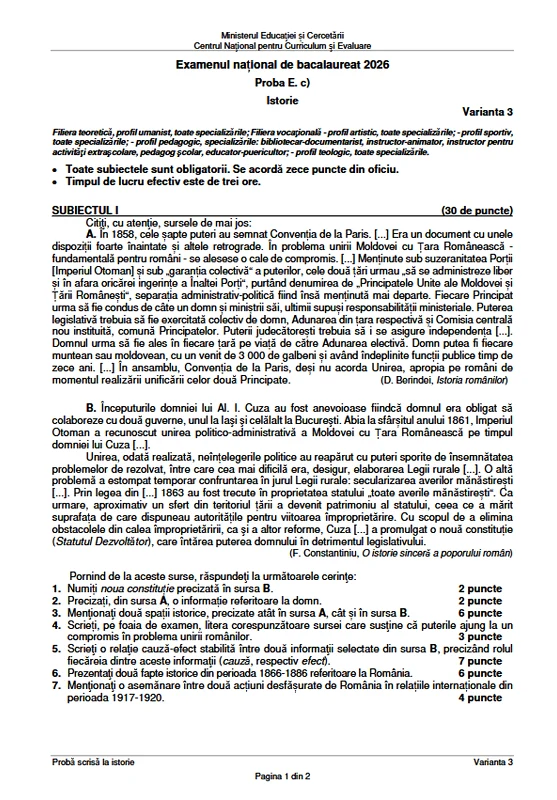 Subiecte Bacalaureat 2026   Istorie (1) png