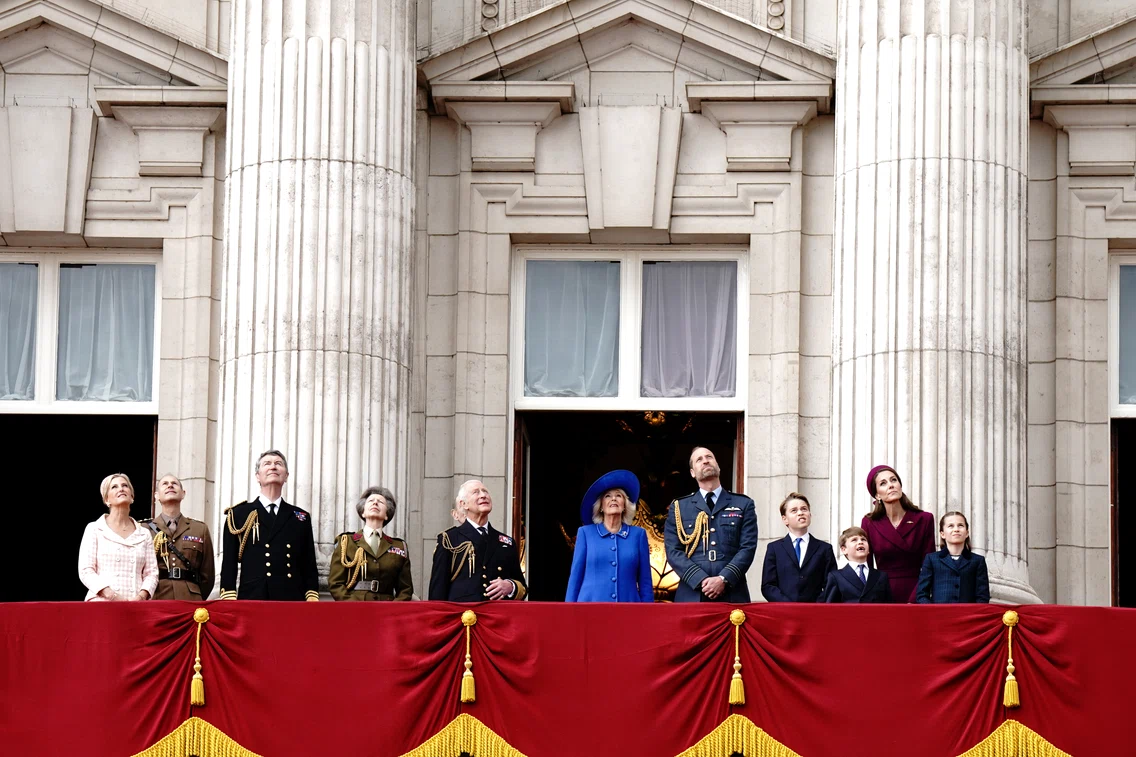 Familia Regală britanică. FOTO: Getty Images