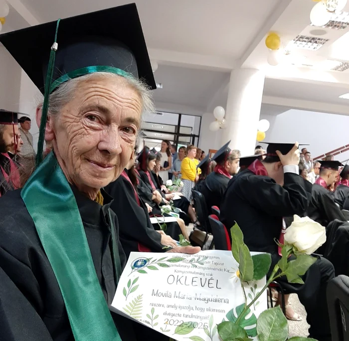 Maria Movilă nu și-a putut continua studiile după liceu. FOTO: Facebook / We Radio Sfântu Gheorghe