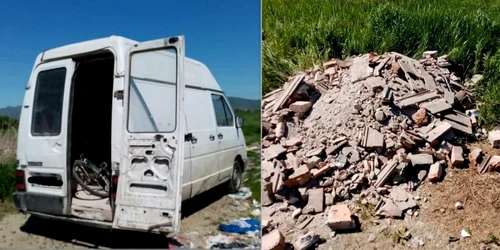 camioneta confiscata foto garda de mediu hunedoara