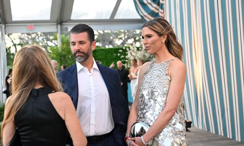 Donald Trump Jr  , și Bettina Anderson la Gala amfAR din Palm Beach, Profimedia jpg