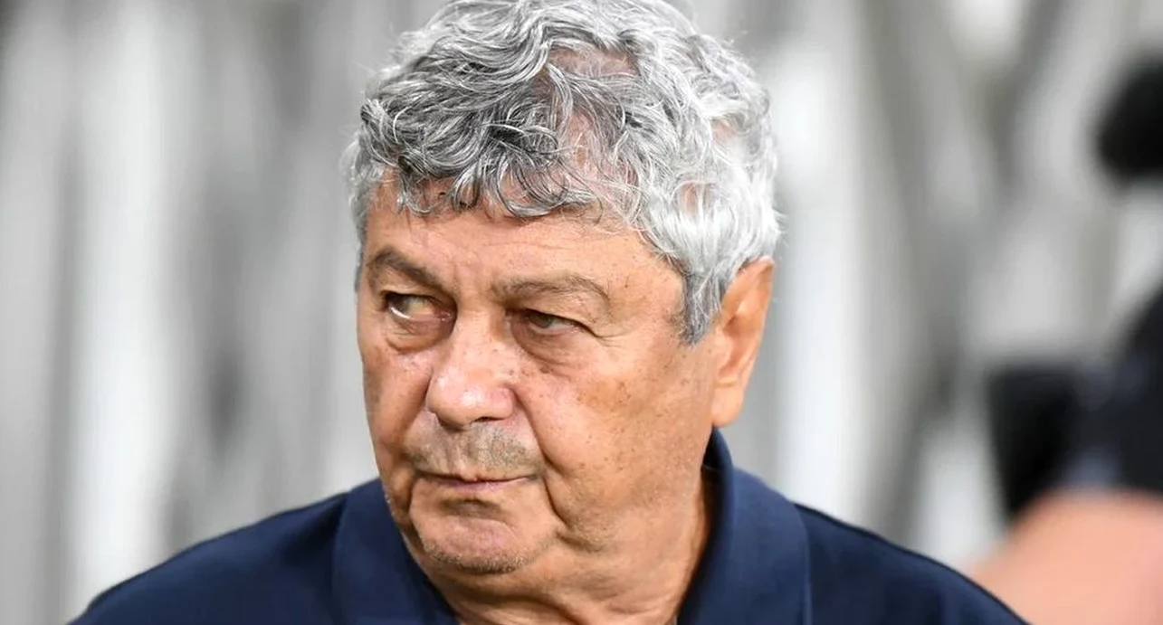 Mircea Lucescu a intrat în clinci cu Mircea Sandu. Foto Sportpictures