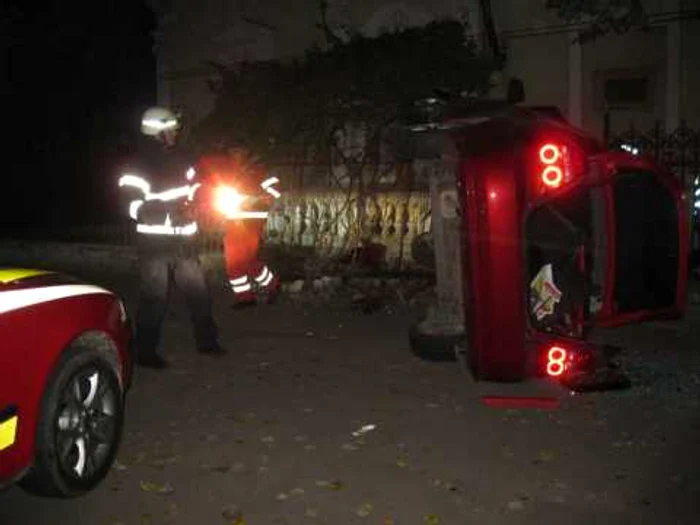 Accidentul provocat de poliţist