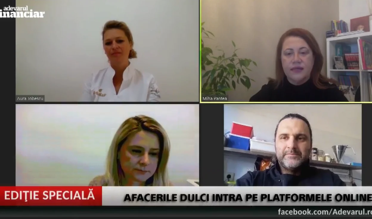 Afacerile dulci intră pe platformele online